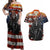 America Live It Love it Or Get the Hell Out Couples Matching Off Shoulder Maxi Dress and Hawaiian Shirt TS04 - The Mazicc - S - S - Multicolor