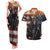 America Live It Love it Or Get the Hell Out Couples Matching Tank Maxi Dress and Hawaiian Shirt TS04 - The Mazicc - S - S - Multicolor