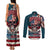 American Flag Skull Couples Matching Tank Maxi Dress and Long Sleeve Button Shirts I'm an American I Have The Right To Bear Arms Your Approval Is Not Required TS04 - The Mazicc - S - S - Dark Cyan