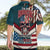 American Flag Skull Hawaiian Shirt I'm an American I Have The Right To Bear Arms Your Approval Is Not Required TS04 - The Mazicc - Adult - S - Dark Cyan