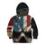 American Flag Skull Kid Hoodie I'm Not Anti - Social I'm Just Not User Friendly TS04 - The Mazicc - Hoodie - Toddler 2T - Multicolor