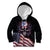 American Flag Skull Kid Hoodie Sorry If My Patriotism Offends You Trust Me TS04 - The Mazicc - Hoodie - Toddler 2T - Black Grunge