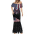 American Flag Skull Mermaid Dress Sorry If My Patriotism Offends You Trust Me TS04 - The Mazicc - Women - S - Black Grunge