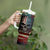 American Flag Skull Tumbler With Handle I'm Not Anti - Social I'm Just Not User Friendly TS04 - The Mazicc - One Size: 40 oz - Multicolor -