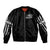 American Jeep Bomber Jacket One Nation Under God DT01 - The Mazicc - Unisex - S - Black