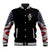 American Skull Baseball Jacket In Gun We Trust DT01 - The Mazicc - Unisex - S - Black