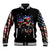 American Skull Baseball Jacket Nice To Meet You Im The Coach DT01 - The Mazicc - Unisex - S - Black