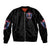 American Skull Bomber Jacket I'm Not Anti Social I'm Just Not User Friendly DT01 - The Mazicc - Unisex - S - Black