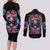 American Skull Couples Matching Long Sleeve Bodycon Dress and Long Sleeve Button Shirt I'm Not Anti Social I'm Just Not User Friendly DT01 - The Mazicc - S - S - Black