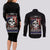 American Skull Couples Matching Long Sleeve Bodycon Dress and Long Sleeve Button Shirts Grumpy Old Man Motherfuckers Who Make Me Angry DT01 - The Mazicc - S - S - Black