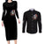 American Skull Couples Matching Long Sleeve Bodycon Dress and Long Sleeve Button Shirts Grumpy Old Man Motherfuckers Who Make Me Angry DT01 - The Mazicc - S - S - Black