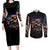 American Skull Couples Matching Long Sleeve Bodycon Dress and Long Sleeve Button Shirts Nice To Meet You Im The Coach DT01 - The Mazicc - S - S - Black