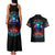 American Skull Couples Matching Tank Maxi Dress and Hawaiian Shirt Nice To Meet You Im The Coach DT01 - The Mazicc - S - S - Black