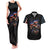 American Skull Couples Matching Tank Maxi Dress and Hawaiian Shirt Nice To Meet You Im The Coach DT01 - The Mazicc - S - S - Black