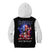 American Skull Kid Hoodie American Live It Love It Or Get The Hell Out DT01 - The Mazicc - Hoodie - Toddler 2T - Black