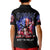 American Skull Kid Polo Shirt American Live It Love It Or Get The Hell Out DT01 - The Mazicc - Kid - Toddler 2T - Black