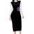 American Skull Long Sleeve Bodycon Dress American Live It Love It Or Get The Hell Out DT01 - The Mazicc - Long Dress - S - Black