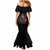 American Skull Mermaid Dress One Day I Gonna Fuck It All DT01 - The Mazicc - Women - S - Black