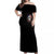 American Skull Off Shoulder Maxi Dress Grumpy Old Man Motherfuckers Who Make Me Angry DT01 - The Mazicc - Women - S - Black