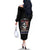 American Skull Off The Shoulder Long Sleeve Dress Grumpy Old Man Motherfuckers Who Make Me Angry DT01 - The Mazicc - Women - S - Black