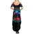 American Skull Summer Maxi Dress Nice To Meet You Im The Coach DT01 - The Mazicc - Women - S - Black