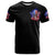 American Skull T Shirt American Live It Love It Or Get The Hell Out DT01 - The Mazicc - Adult - S - Black