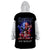 American Skull Wearable Blanket Hoodie American Live It Love It Or Get The Hell Out DT01 - The Mazicc - Adult - One Size - Black