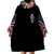 American Skull Wearable Blanket Hoodie In Gun We Trust DT01 - The Mazicc - Adult - One Size - Black