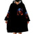 American Skull Wearable Blanket Hoodie One Day I Gonna Fuck It All DT01 - The Mazicc - Adult - One Size - Black