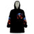 American Skull Wearable Blanket Hoodie One Day I Gonna Fuck It All DT01 - The Mazicc - Adult - One Size - Black