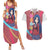 Ami Kawashima Couples Matching Summer Maxi Dress and Hawaiian Shirt Toradora TS04 - The Mazicc - S - S - Multicolor