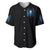 Angel Skull Baseball Jersey I'm Not Anti-Social I'm Just Not User Friendly DT01 - The Mazicc - S - Black -