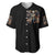 Angel Skull Baseball Jersey Sometimes An Angel Sometimes A Hellraiser DT01 - The Mazicc - S - Black -