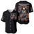 Angel Skull Baseball Jersey Sometimes An Angel Sometimes A Hellraiser DT01 - The Mazicc - S - Black -