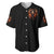 Angel Skull Baseball Jersey Sometimes An Angel Sometimes A Hellrasier DT01 - The Mazicc - S - Black -