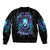 Angel Skull Bomber Jacket I'm Not Anti-Social I'm Just Not User Friendly DT01 - The Mazicc - Unisex - S - Black