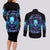 Angel Skull Couples Matching Long Sleeve Bodycon Dress and Long Sleeve Button Shirt I'm Not Anti-Social I'm Just Not User Friendly DT01 - The Mazicc - S - S - Black