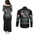 Angel Skull Couples Matching Puletasi Dress and Long Sleeve Button Shirts She Whispered Back Iam The Storm DT01 - The Mazicc - S - S - Black