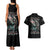 Angel Skull Couples Matching Tank Maxi Dress and Hawaiian Shirt She Whispered Back Iam The Storm DT01 - The Mazicc - S - S - Black