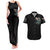 Angel Skull Couples Matching Tank Maxi Dress and Hawaiian Shirt She Whispered Back Iam The Storm DT01 - The Mazicc - S - S - Black