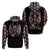 Angel Skull Hoodie She Whispered Back Iam The Storm DT01 - The Mazicc - Pullover Hoodie - S - Black