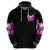 Angel Skull Hoodie The Good Girl In Me Got Tired Of The Bullshit DT01 - The Mazicc - Zip Hoodie - S - Black