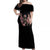 Angel Skull Off Shoulder Maxi Dress She Whispered Back Iam The Storm DT01 - The Mazicc - Women - S - Black