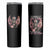 Angel Skull Skinny Tumbler She Whispered Back Iam The Storm DT01 - The Mazicc - 20oz - Black -