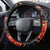 Angel Skull Steering Wheel Cover Sometimes An Angel Sometimes A Hellraiser DT01 - The Mazicc - Universal Fit - Black -