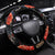 Angel Skull Steering Wheel Cover Sometimes An Angel Sometimes A Hellraiser DT01 - The Mazicc - Universal Fit - Black -