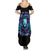 Angel Skull Summer Maxi Dress I'm Not Anti-Social I'm Just Not User Friendly DT01 - The Mazicc - Women - S - Black