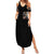 Angel Skull Summer Maxi Dress Sometimes An Angel Sometimes A Hellraiser DT01 - The Mazicc - Women - S - Black