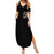 Angel Skull Summer Maxi Dress Sometimes An Angel Sometimes A Hellraiser DT01 - The Mazicc - Women - S - Black