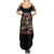 Angel Skull Summer Maxi Dress Sometimes An Angel Sometimes A Hellraiser DT01 - The Mazicc - Women - S - Black